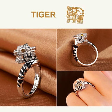 Animal Zodiac Sign Silver Ring-Your Soul Place